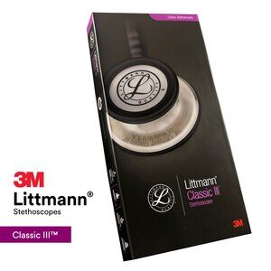 3M™ Littmann® Classic III™ Stainless Steel Marine Blue Satin Tube Stethoscope